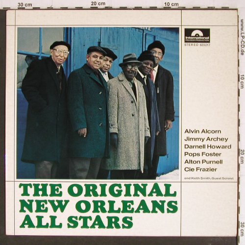 New Orleans All Stars: The New Original, Polydor Int. (623 217), D, 1966 Typ: LP Best.-Nr.: Y8189 Preis: 9,00 Euro
