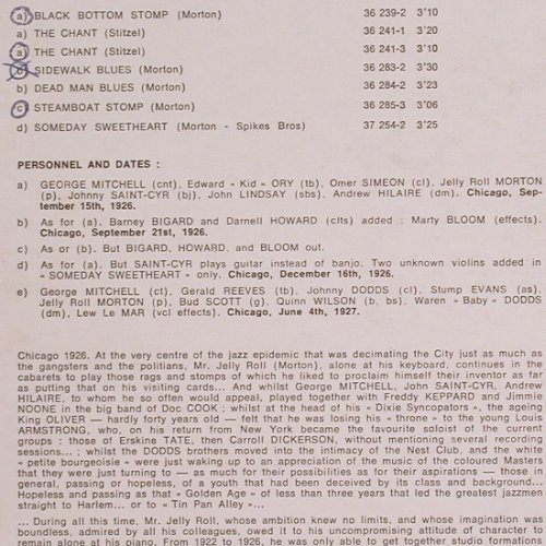 Morton,Jelly Roll & Red Hot Peppers: (1926-1927) Volume 3, RCA (Vol.47) (731.059), F, woc, 1972 Typ: LP Best.-Nr.: Y8191 Preis: 7,50 Euro