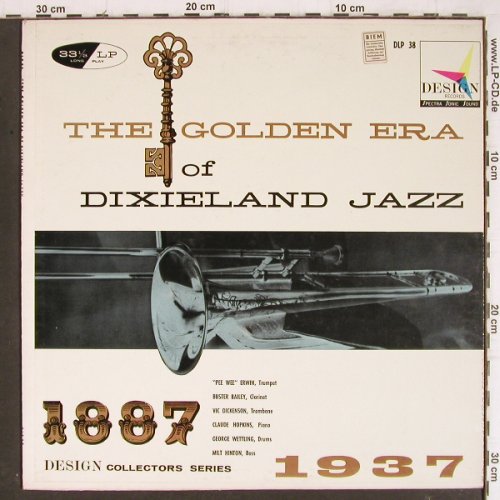Hopkins/Erwin / Dickinson / Bailey.: Golden Era Of Dixieland Jazz, Design Rec.(DLP 38), US, 1957 - LP - Y8207 - 9,00 Euro