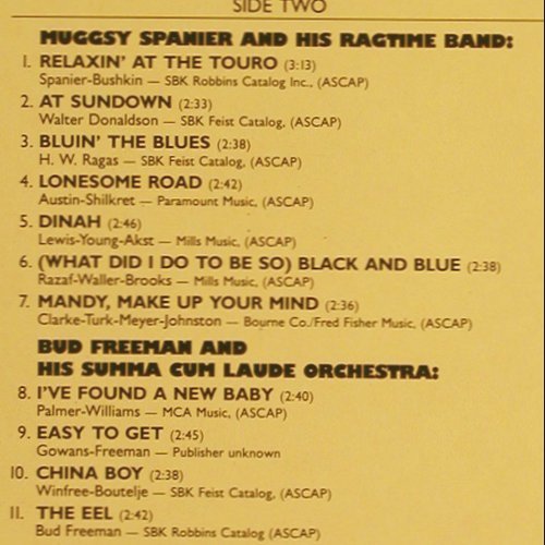 V.A.At The Jazz Band Ball-Chicag/NY: Eddie Condon H.S... Bud Freeman, RCA (NL86752), D, 1988 Typ: LP Best.-Nr.: Y8212 Preis: 6,00 Euro