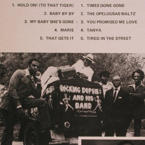 Rocking Dopsie & h.Cajun Twisters: Hold On !, Sonet (SNTF 800), UK, 1979 Typ: LP Best.-Nr.: Y8215 Preis: 7,50 Euro
