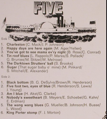 Reed,Ed  & Riverboat Five: Roaring Twenties with, Mercury,Archiv-Stoc (134 617 MFY), D, 1969 Typ: LP Best.-Nr.: Y8228 Preis: 6,00 Euro