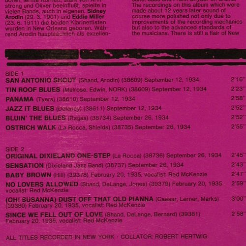 New Orleans Rhythm Kings: Same, 1934-1935, MCA Coral (COPS 6698), D, 1974 Typ: LP Best.-Nr.: Y8264 Preis: 7,50 Euro