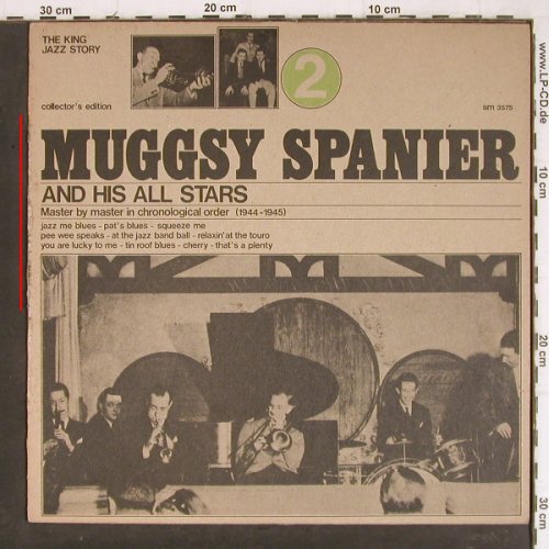 Spanier,Muggsy & his All Stars: Vol.2 (1944-45) m-/vg+, Joker (SM 3575), I, 1973 Typ: LP Best.-Nr.: Y8267 Preis: 5,00 Euro