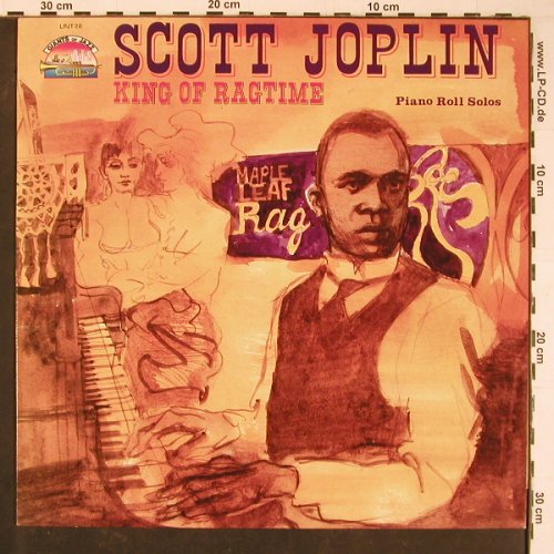 Joplin,Scott: King Of Ragtime - Piano Roll Solos, Giants Of Jazz(LPJT 28), I, 1985 - LP - Y826 - 6,00 Euro
