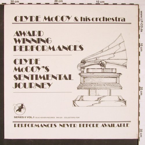 McCoy,Clyde & his Orch.: Award Winning Perform.Serie2 vol.1, Blue Heaven (BH2-201), US Typ: LP Best.-Nr.: Y828 Preis: 9,00 Euro