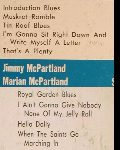 McPartland,Jimmy: On Stage, vg+/m-, Jazzology (J-16), US Typ: LP Best.-Nr.: Y8292 Preis: 7,50 Euro
