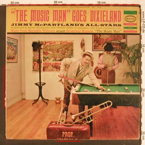McPartland,Jimmy  All Stars: The Musix Man goes Dixieland, Epic,Signiert, toc (LN 3463), US,m-/vg- Typ: LP Best.-Nr.: Y8293 Preis: 7,50 Euro