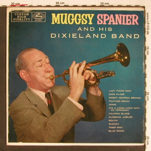 Spanier,Muggsy: and his Dixieland Band, m-/vg+, Mercury (MG 20171), US Typ: LP Best.-Nr.: Y8299 Preis: 5,00 Euro