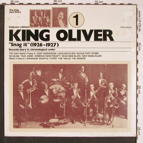 King Oliver: Vol.1, Snag It, FS-New /vg+, Joker(SM 3808), I,  - LP - Y832 - 6,00 Euro