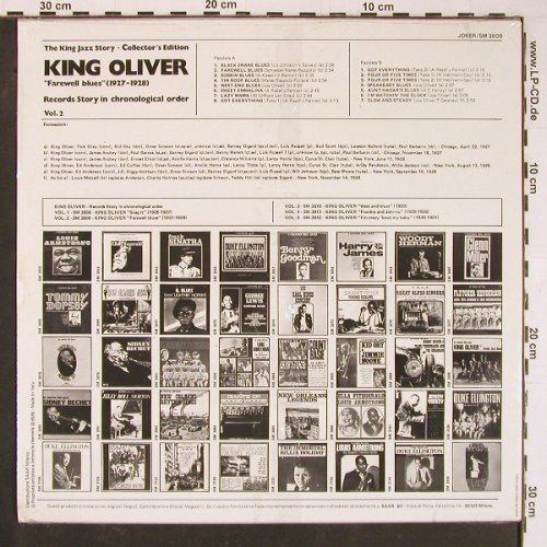King Oliver: Vol.2, Farewell Blues, FS-New, Joker(SM 3809), I,  - LP - Y833 - 7,50 Euro