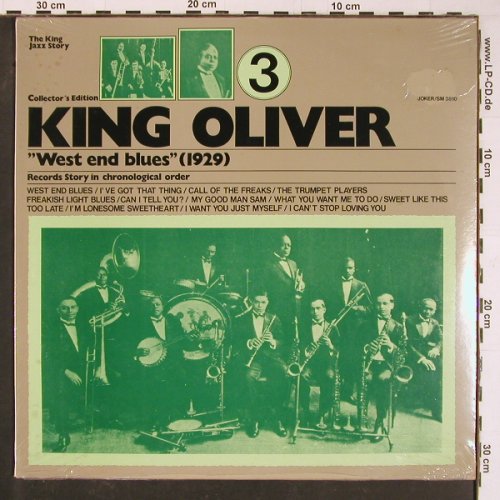 King Oliver: Vol.3, West End Blues, FS-New, Joker (SM 3810), I Typ: LP Best.-Nr.: Y834 Preis: 7,50 Euro
