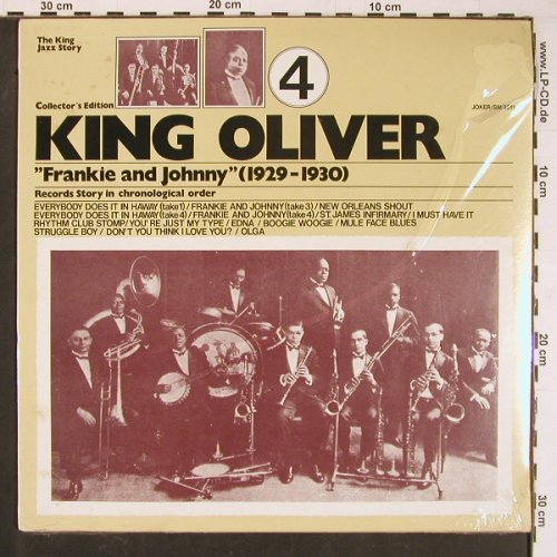 King Oliver: Vol.4, Frankie a.Johnny 29-30, Joker (SM 3811), I, FS-New Typ: LP Best.-Nr.: Y835 Preis: 7,50 Euro