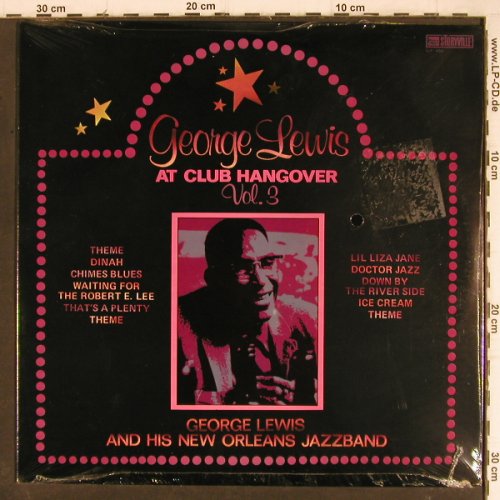 Lewis,George: At Club Hangover (1953),FS-New, Storyville (SLP-4061), CDN, 1979 Typ: LP Best.-Nr.: Y8384 Preis: 12,50 Euro