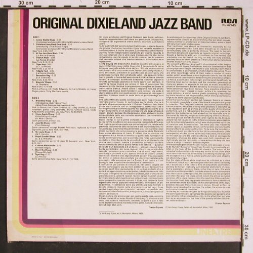 Original Dixieland Jazz Band: Same, RCA (NL 42745), I, 1979 Typ: LP Best.-Nr.: Y838 Preis: 6,00 Euro
