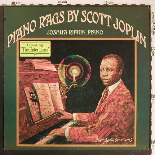 Rifkin,Joshua: Piano Rags By Scott Joplin Vol.l, Elektra (ELK 32 005), D, 1974 Typ: LP Best.-Nr.: Y8406 Preis: 6,00 Euro