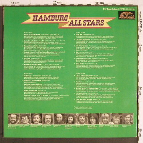 Hamburg All Stars: Same, Foc, Brunswick(00 2654 801), D, 1974 - 2LP - Y9552 - 9,00 Euro