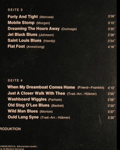 Hübner,Abbi & Lowdown Wizards: City Jazz, Foc, 5 x signiert, Telefunken(6.28079 DP), D, 1974 - 2LP - Y9989 - 17,50 Euro