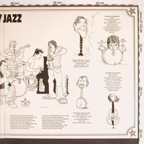 Hübner,Abbi & Lowdown Wizards: City Jazz, Foc, 5 x signiert, Telefunken(6.28079 DP), D, 1974 - 2LP - Y9989 - 17,50 Euro