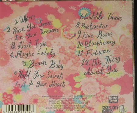 Miracle Fortress: Five Roses, Secret City Rec.(RTRADcd404), EU, 2007 - CD - 50068 - 7,50 Euro