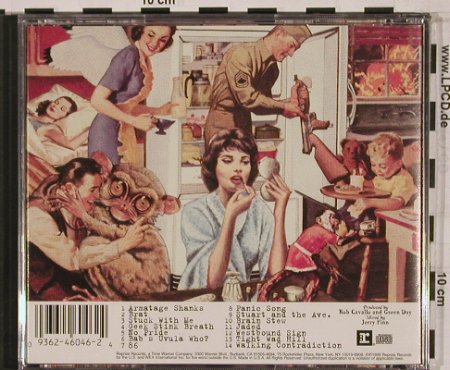 Green Day: Insomniac, Reprise, D, 1995 Typ: CD Best.-Nr.: 50205 Preis: 10,00 Euro