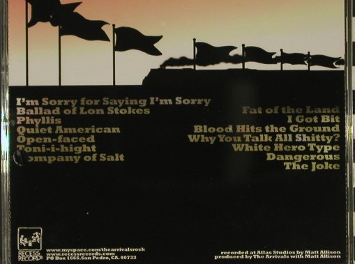 Arrivals,The: Marvels Of Industry, Recess Records (#102), US, co, 2006 Typ: CD Best.-Nr.: 50504 Preis: 7,50 Euro
