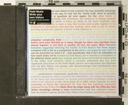 Field Music: Write Your Own History, Memphis Industries/V2, EC, 2006 Typ: CD Best.-Nr.: 50658 Preis: 5,00 Euro