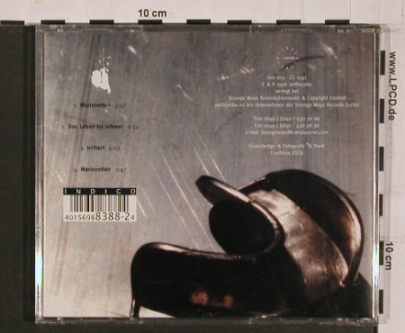 Goethes Erben: Marionetten*2+2, Zeitbombe, D, 1998 Typ: CD5" Best.-Nr.: 50763 Preis: 4,00 Euro