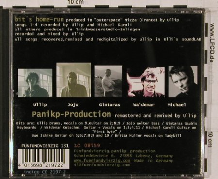 Bit's: Home-Run, Fünfundvierzig (131), D, 2003 Typ: CD Best.-Nr.: 50793 Preis: 7,50 Euro