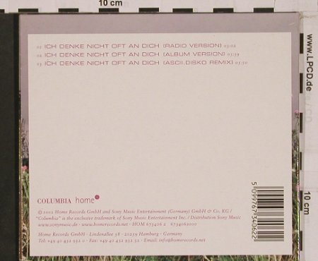 Paula: Ich Denke Nicht Oft An Dich*3,Digi, Home(), EU, 02 - CD5inch - 51130 - 2,50 Euro