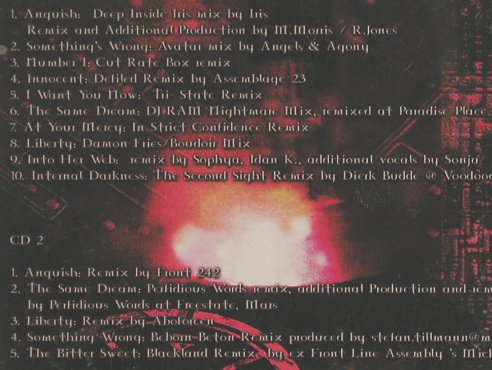 Clan Of Xymox: Remixes From The Underground, Pandaim. (Pan-22), UK, 1986 Typ: 2CD Best.-Nr.: 51196 Preis: 12,50 Euro