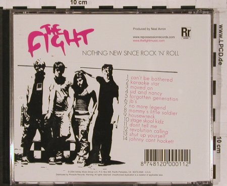 Fight, the: Nothing New Since Rock 'n'Roll, Ashley Music (REPO01), , 2004 Typ: CD Best.-Nr.: 51280 Preis: 7,50 Euro