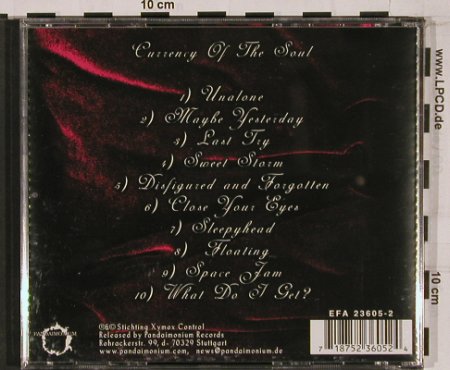 Boudoir: Curreny of the Soul, Stichting Xymox Control,  Typ: CD Best.-Nr.: 51404 Preis: 7,50 Euro