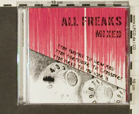 V.A.All Freaks: Mixed, From Punkrock till New Rock, NetMusicZone(), Promo,17Tr, 2005 - CD - 51481 - 5,00 Euro