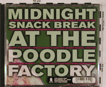 Midget Handjob: Midnight Snack break at t.PoodleF., Epitaph(), US,vg+/m-, 00 - CD - 51482 - 10,00 Euro