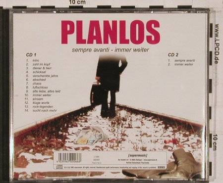 Planlos: Champagner & Zigarrenqualm, Supermusic(), EU, 2002 - CD+5" - 51635 - 10,00 Euro