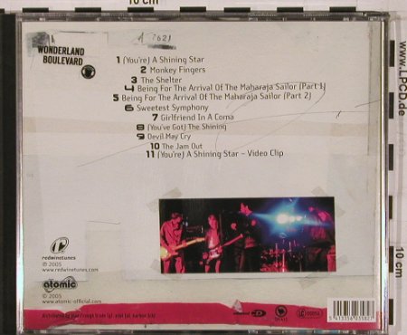Atomic: Wonderland Boulevard, Atomic, D, 2005 Typ: CD Best.-Nr.: 51718 Preis: 7,50 Euro