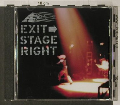 A: Exit Stage Right, 8Tr., London, UK, 2000 Typ: CD Best.-Nr.: 51801 Preis: 7,50 Euro
