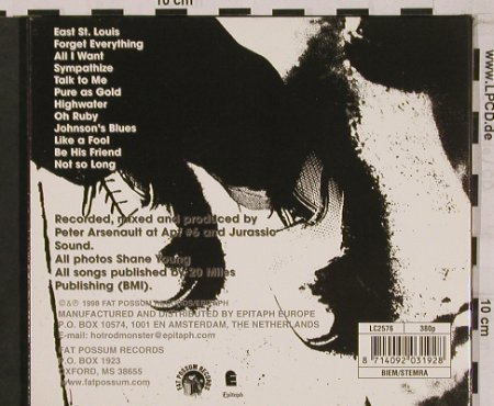 20 Miles: I'm A Lucky Guy, Digi, Epitaph, , 1998 Typ: CD Best.-Nr.: 52237 Preis: 5,00 Euro