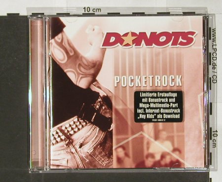 Donots: Pocketrock, vg+/vg+, GUN, EU, 01 Typ: CD Best.-Nr.: 52266 Preis: 7,50 Euro