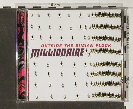 Millionaire: Outside The Simian Flock, vg+/m-, Play it ag(), EU, 01 - CD - 52298 - 7,50 Euro
