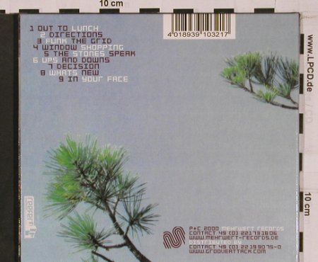 Paloma: Ditections in Music, 9Tr. Digi, Mehrwert Rec.(MWcd002), EU, 00 - CD - 52307 - 6,00 Euro