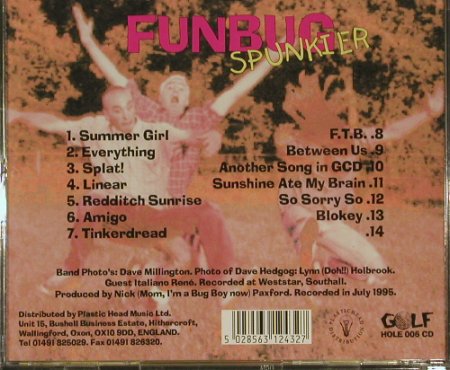 Funbug: Spunkier, Gold(), UK, 95 - CD - 52470 - 7,50 Euro