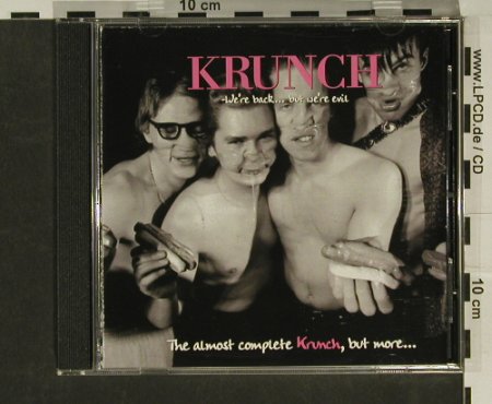 Krunch: Were Back...But We're Evil, vg+/m-, Massproduk(), S,  - CD - 52819 - 5,00 Euro