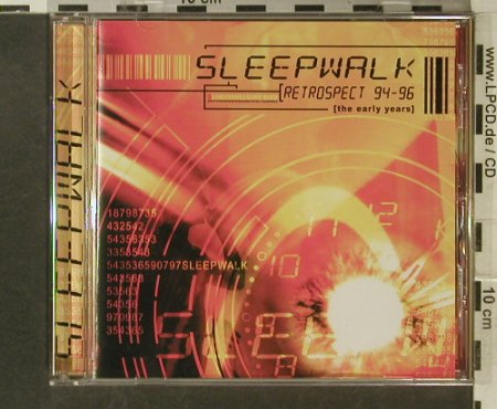 Sleepwalk: Retrospect 94-96, the early years, Scanner(), D, 2003 - CD - 52875 - 5,00 Euro