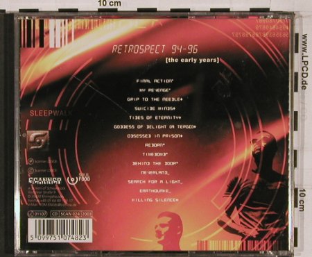 Sleepwalk: Retrospect 94-96, the early years, Scanner(), D, 2003 - CD - 52875 - 5,00 Euro