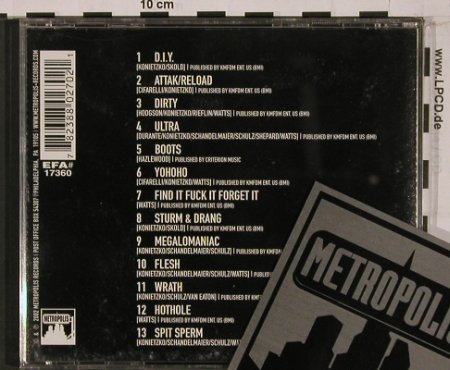 KMFDM f. PIG: Sturm & Drang Tour  (Live), Metropolis(), , 02 - CD - 52891 - 11,50 Euro