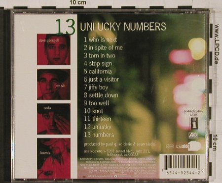 Wax: 13 Unlucky Numbers, Interscope(), D, 1995 - CD - 53013 - 5,00 Euro