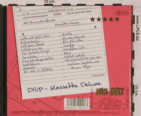 Blumentopferde: Kassette Deluxe, Digi, vg+/m-, Nix Gut(NG118), D, 2006 - CD - 53094 - 5,00 Euro