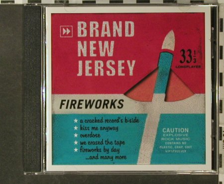 Brand New Jersey: Fireworks, tfr(), D, 2003 - CD - 53215 - 7,50 Euro